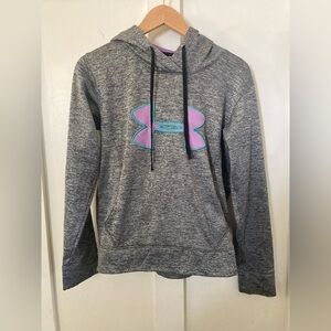 UNDER Armour Storm graphic hoodie size small medium